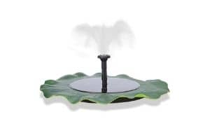 Elephantboat® Solar Water Pump Floating Fountain for Bird Bath