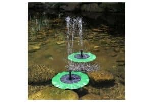 Generic Floating Bird Bath Solar Power Fountain