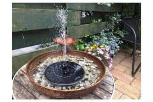 Solatec 1.4w Solar Powered Bird Bath Fountain Panel Kit