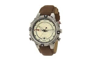 Timex Intelligent Quartz Compass Chronograph Off-White Dial Men's Watch