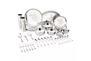 Amazon Brand Solum Stainless Steel Dinnerware Set