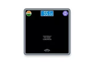 Hoffen (India) Digital Electronic LCD Personal Health Body Fitness Weighing Scale