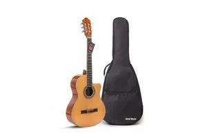 Cutaway Classical Guitar with Savarez Nylon Strings by Hola!