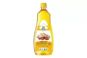 24Mantra Organic Pressed Groundnut/Peanut Oil