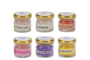 Scented Candles, Wax Mini Jar Candles