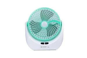 Piesome Powerful Rechargeable 1.88 Watts High-Speed Table Fan