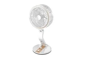 RYLAN Powerful Rechargeable 1.5 Watts Table Fan