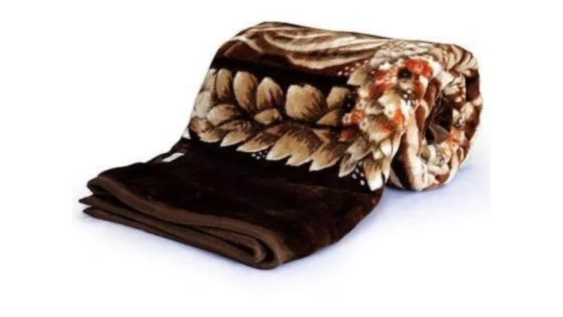 Bezzilish Home Mink Woolen Printed Blanket