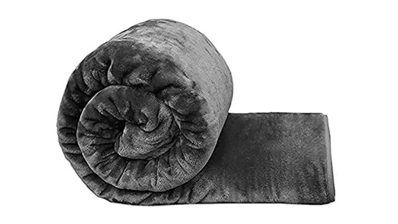 Fancy Walas Presents Velvet Floral Embossed Mink Blanket