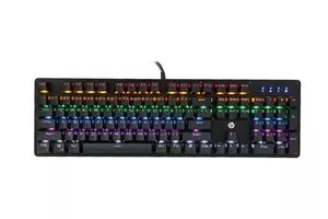 HP GK100 Wired Full Size RGM Backlit Mechanical Gaming Keyboard