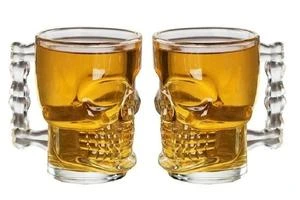 MIR9 Skull Beer Mug 520ML Glass