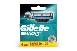 Gillette Mach 3 Manual Shaving Razor Blades