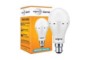 Wipro 9W B22 LED White Emergency Bulb